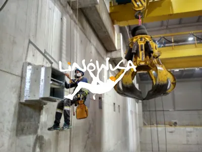 Linówka - Alpinizm przemysłowy / Usługi wysokościowe